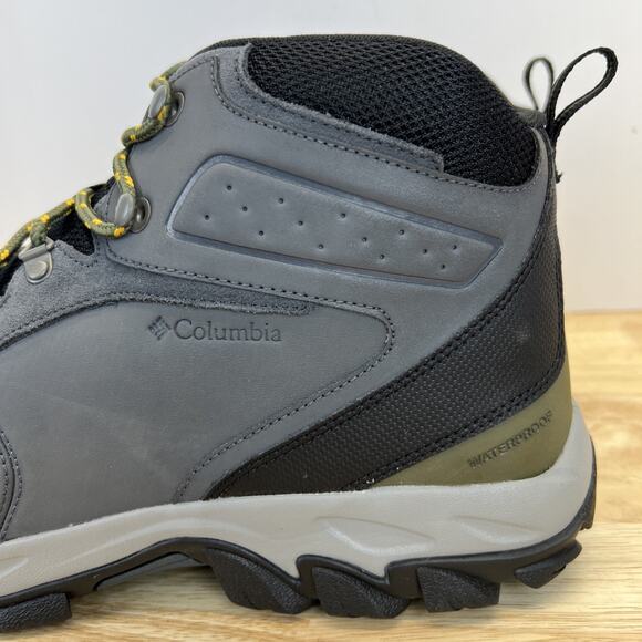 Columbia Newton Ridge Plus II Boots Graphite/Black Hiking Trail Mens Size 17 main image 11